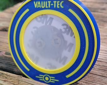Vault-Tec LED Coaster – Fallout-Inspired Light-Up Drink Mat