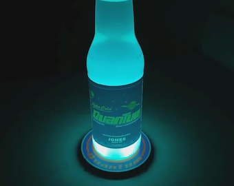 Nuka-Cola Quantum LED Coaster – Fallout-Inspired Glowing Drink Mat