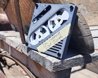 Vintage Holotape Prop - Crafted from Real Cassette - Fallout 3 / New Vegas-Inspired
