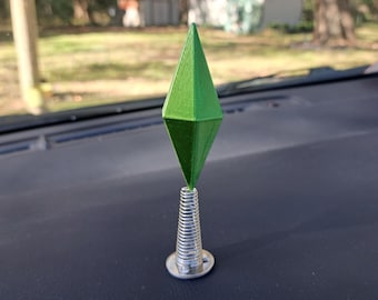Sims Plumbob dashboard wobbler