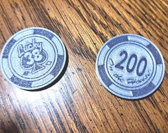 Scannable Platinum Chip - Fallout: New Vegas-Inspired Prop