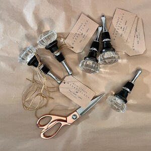 Glass Doorknob Wine Stopper