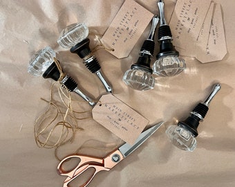 Glass Doorknob Wine Stopper