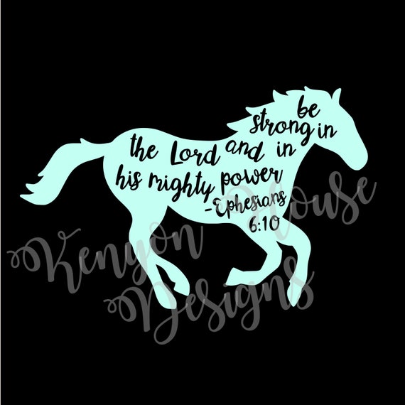 Horse Pictures With Scripture