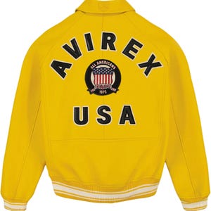 Handmade Leather Men&#39;s Avirex Real Bomber American Flight Jacket, Avirex Icon Jacket | Avirex-Inspired Flight Jacket  Personalized Gift