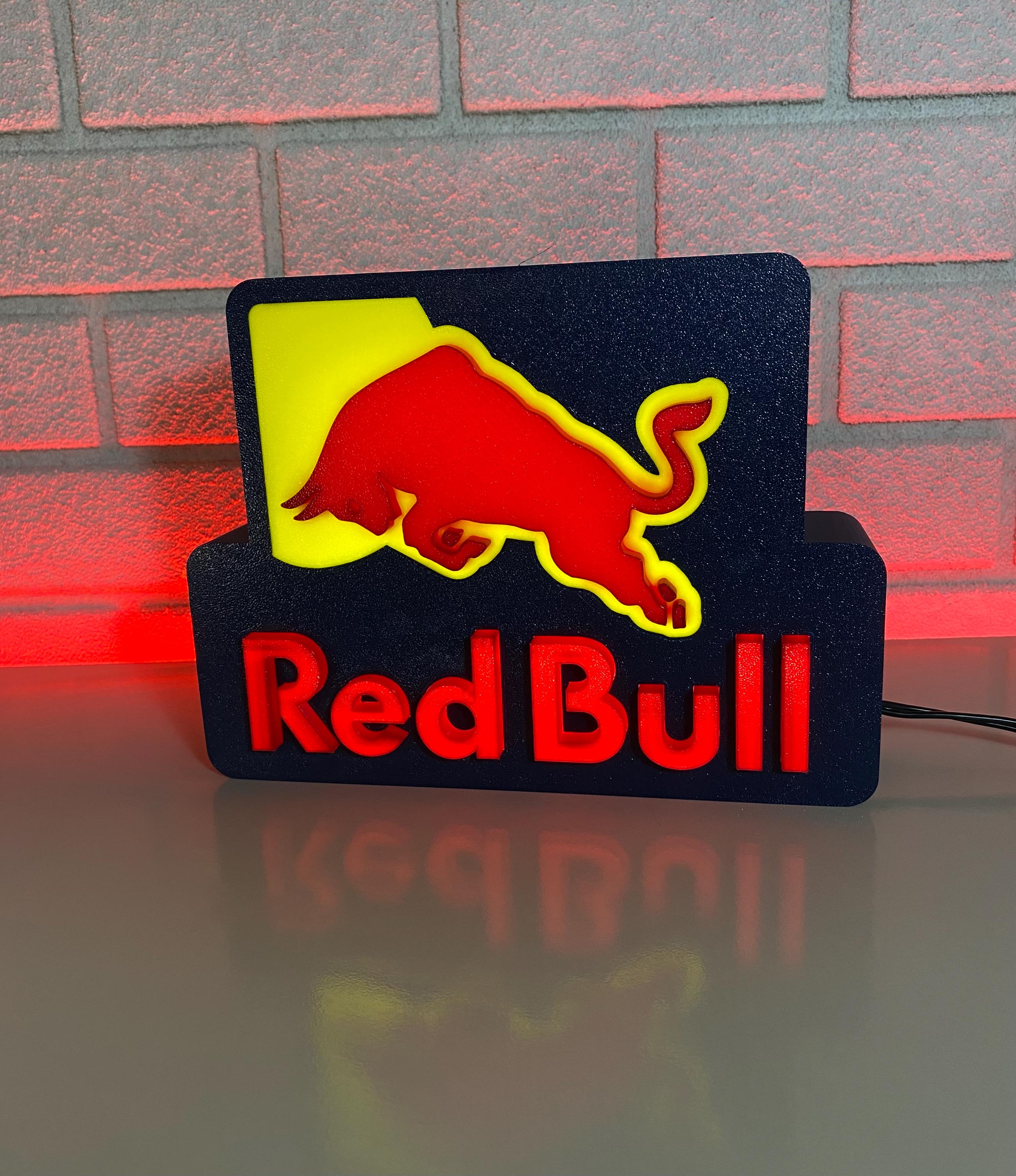 Néon redbull sign - Etsy 日本