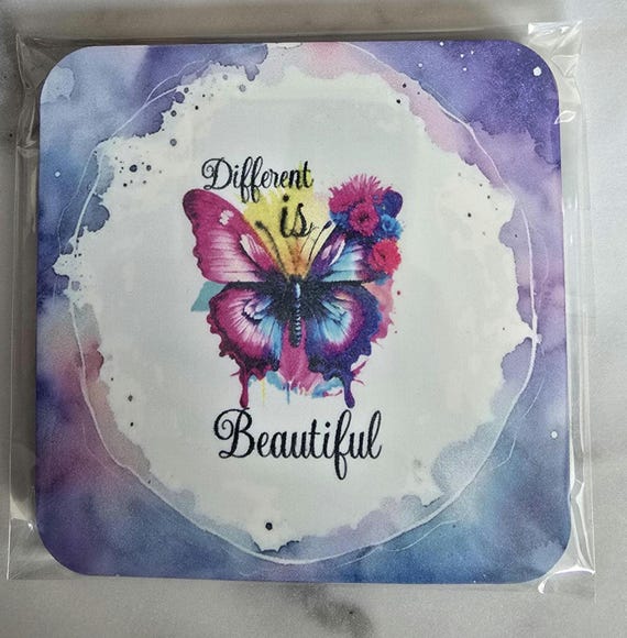 Different IS Beautiful Coaster