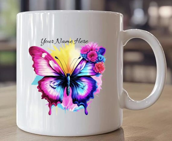 Personalized butterfly 11oz Mug