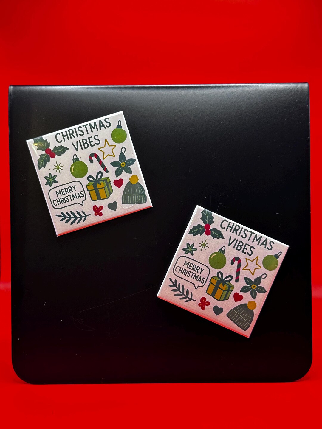 Christmas Themed Magnets: Festive Holiday Fridge Decor - Etsy