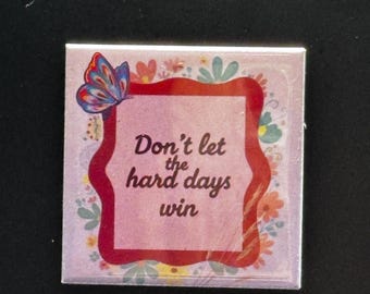 Positive Affirmations: 2x2" Inspirational Affirmation Decor