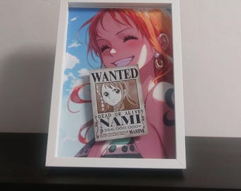 Nami light box from One Piece