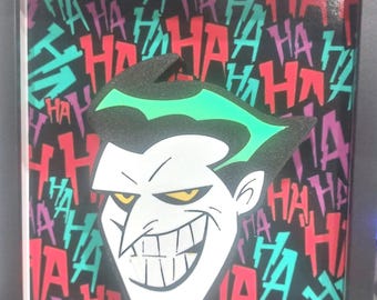 Joker suicide squad light painting