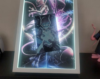 Mewtwo Pokemon light box