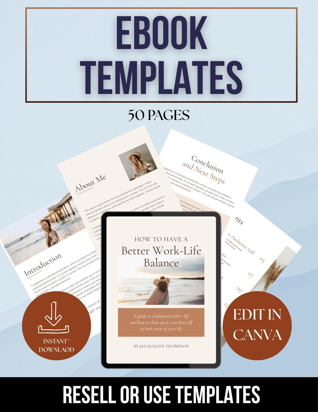 Ebook Flyer Template Launch | Author Book Signing Event | Ebook ...