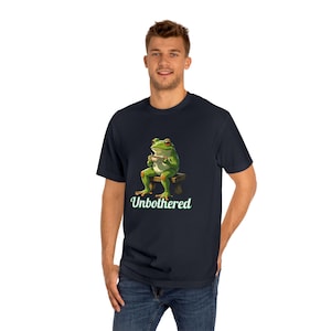Chill Frog Unisex Tee: Funny Relaxed T-Shirt