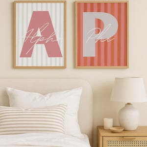 Alpha Phi Digital Print | APhi Wall Art | Download & Print | Alpha Phi Wall Art | Set of 2 | College Sorority Wall Art Download