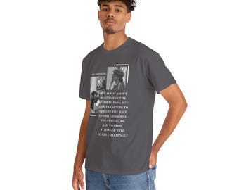 Motivational Graphic Tee, Inspirational T-Shirt, Gift for Encouragement, Everyday Wear, Unisex Cotton Shirt