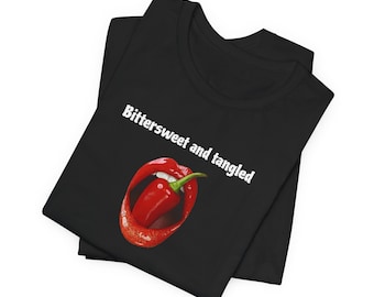 Bittersweet & Tangled Graphic Tee: Unisex Soft Cotton T-Shirt
