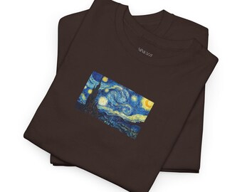 Van Gogh Inspired Unisex Tee: Motivational Art Shirt