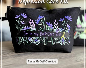 Depression Self Care Gift - Mental Health Care Package - Self-Care Kit for Women