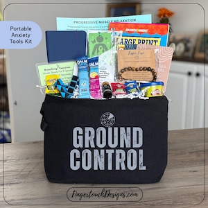 Anxiety Kit - Ground Control: Calm Kit, Grounding Kit, Mental Health Care