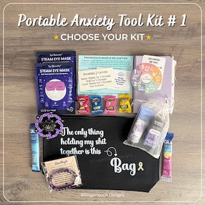 The Only Thing... - Sassy Anxiety Tool Kit - Anxiety or Panic Attack Bag