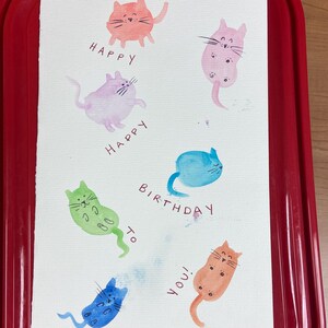 Handmade Greeting Card - Blank Inside - Thoughtful Card for Any Occasion