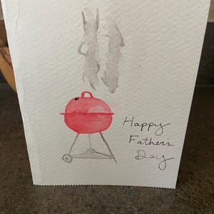 Handmade Greeting Card - Blank Inside - Thoughtful Card for Any Occasion (Father's Day)