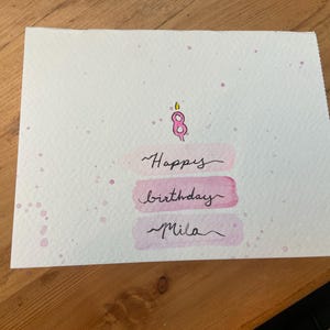 Handmade Greeting Card - Blank Inside - Thoughtful Card for Any Occasion - Customizable