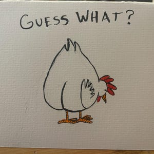 Handmade Greeting Card - Blank Inside - Thoughtful Card for Any Occasion