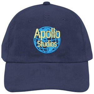 Apollo Studios Moon Landing Hoax Retro Corduroy Hat