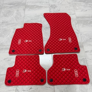 Leather Car Mats For Audi / Audi car mats
