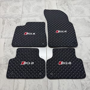 Leather Car Mats For Audi SQ8 / RSQ8 / Q8 / Audi SQ8 Car Mats