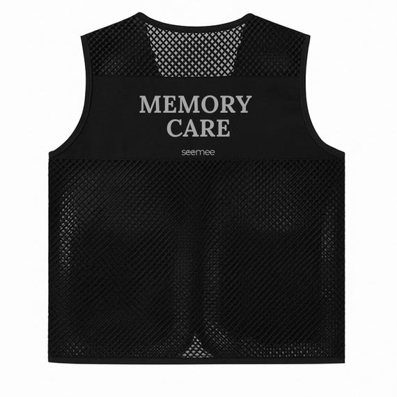 【新品未使用】 Meravel ミーラベル Seersucker Vest Memory Care Vest – Reflective Visibility Vest Dementia Alzheimer's