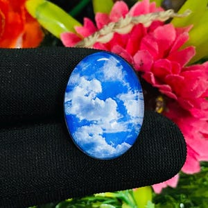 Sky Plume Agate - Etsy