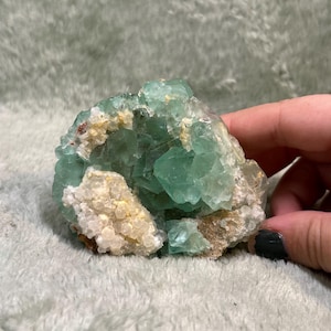 Baja Blast Cubric Fluorite Cluster