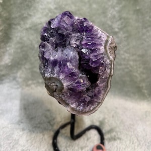 Amethyst Geode on Stand