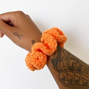 Crochet scrunchie pattern