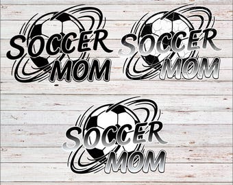 Soccer Mom Design Bundle | Svg, Png, Dxf, Eps  |  UNIQUE Soccer Mom PNG Sublimations | 300+ DPI