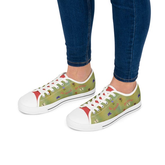 Butterfly Meadow Sneakers | Women's Low Top Sneakers