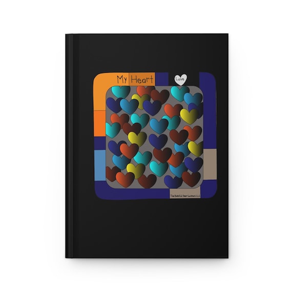 My Heart Is Filled with Love Hardcover Journal: Adoption Valentines Everyday