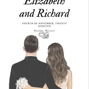 Wedding invitation-Marriage announcement- Editable when purchased download!