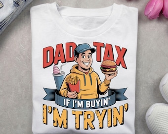 Tassa per papà SVG PNG, design divertente per maglietta da papà, regalo per la festa del papà, grafica umoristica per papà, papà amante degli hamburger, download immediato
