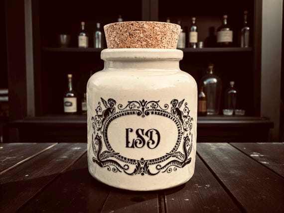 LSD apothecary jar