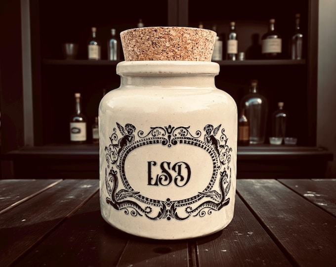 LSD apothecary jar
