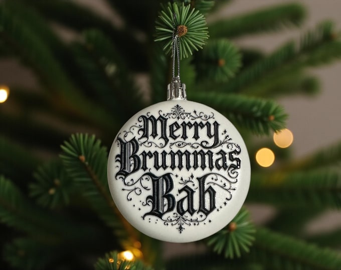 Merry Fucking Christmas Bauble