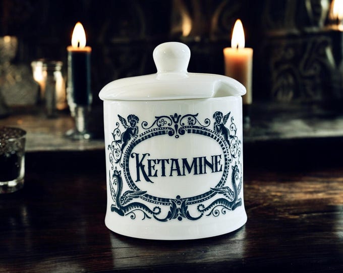 Ketamine small apothecary jar