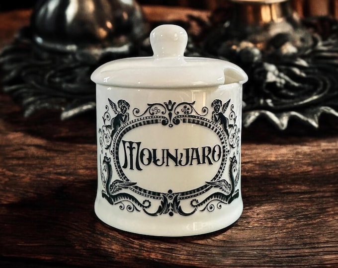 Mounjaro small apothecary jar