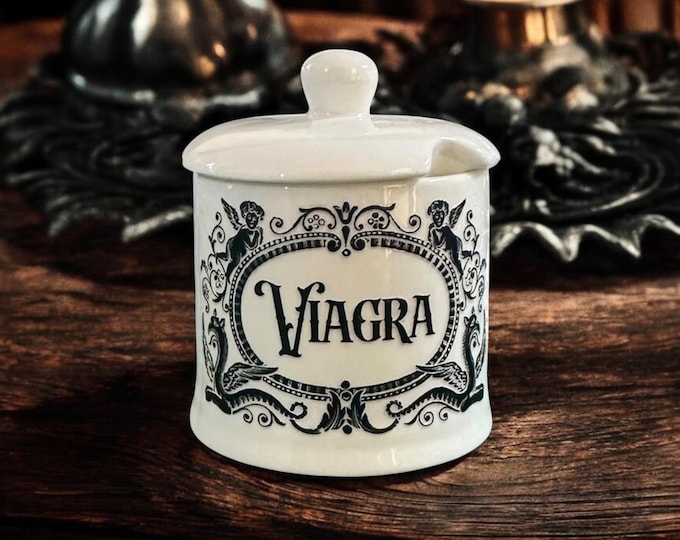 Viagra apothecary jar
