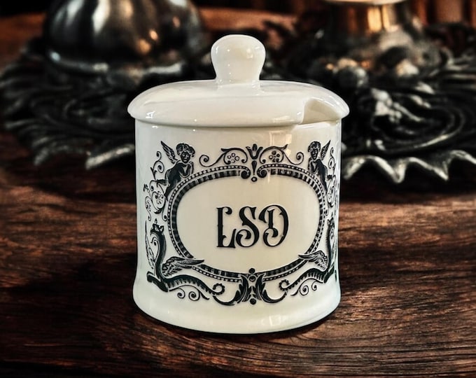 LSD small apothecary jar